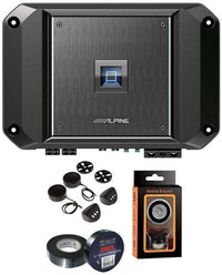 Thumbnail for Alpine R2-A60F 4 Channel 600 Watt Class D Car Audio Amplifier & PAK1