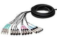 Thumbnail for Hosa SH-12X4-100 Pro-Conex 12x4 Stage Box Snake - 100 foot