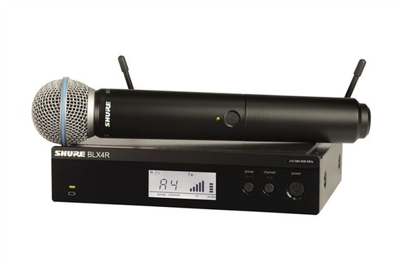 Shure BLX 24RB58 Rackmountable Handheld Wireless System with Beta 58A Band H10