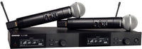 Thumbnail for Shure SLXD24D/SM58-H55 SLX-D Dual SM58 Vocal Wireless Mic System