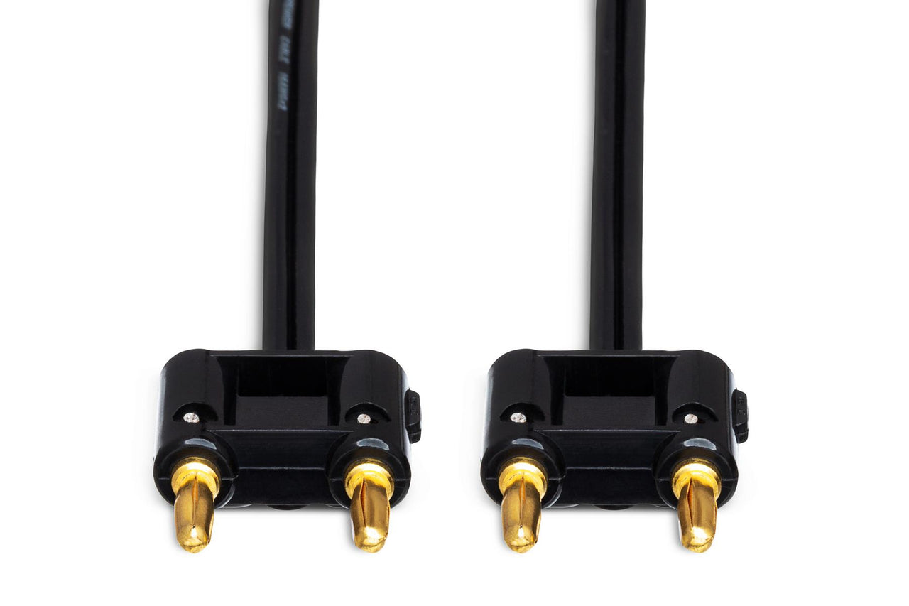 Hosa SKZ-625BB Speaker Cable Dual Banana to Same 25 foot Black