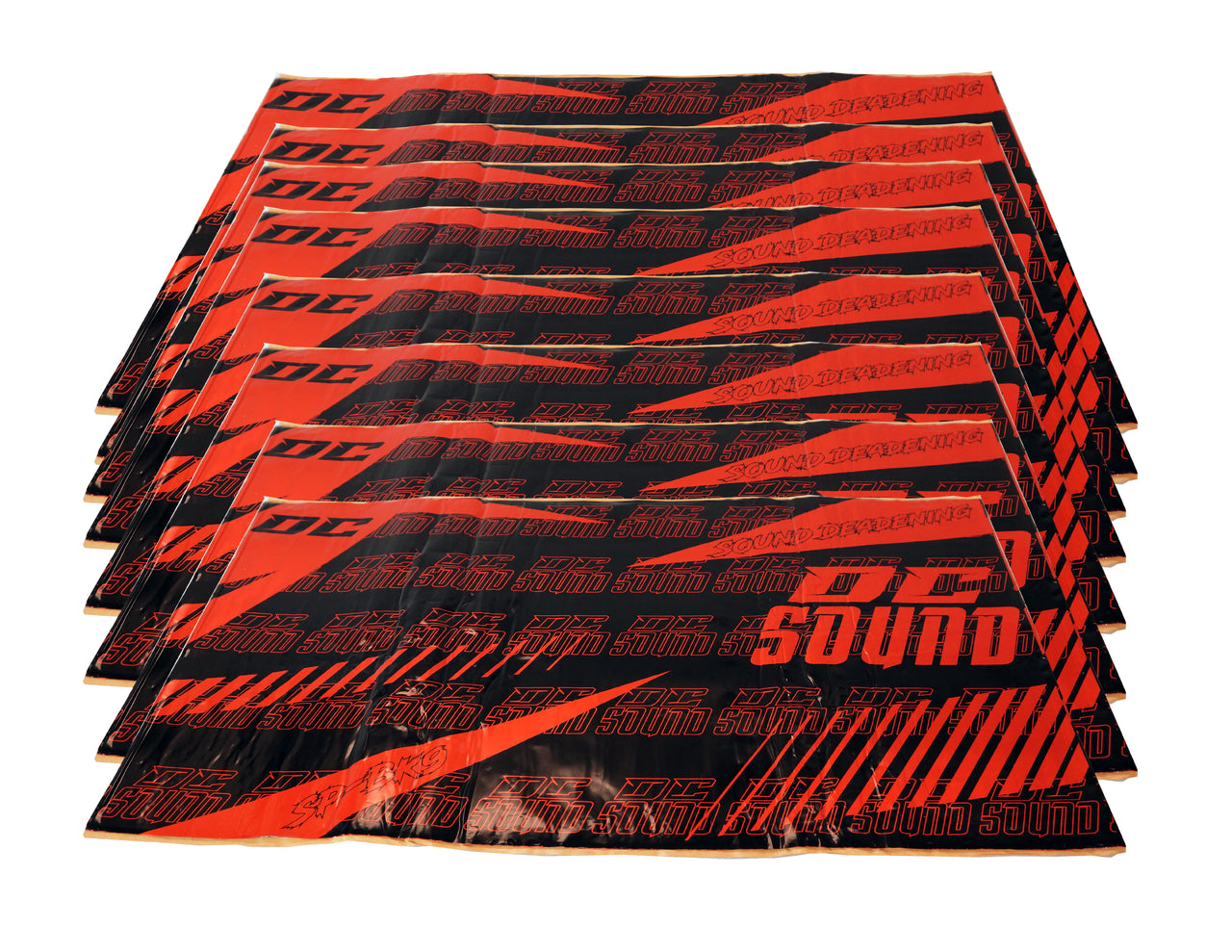 DC Sound SP-BK8 8 Sheets 18" x 32" Sound Deadening Noise Insulation Vibration Dampening Material Bulk Kit