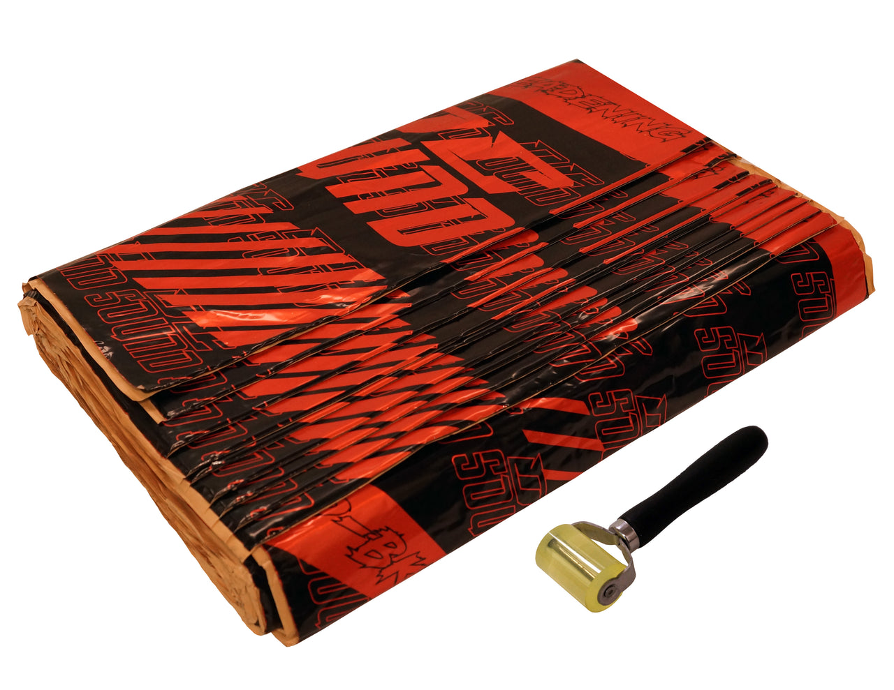 DC Sound SP-BK9 9 Sheets 18" x 32" Sound Deadening Dampening Bulk Kit + Roller & Removal Tools
