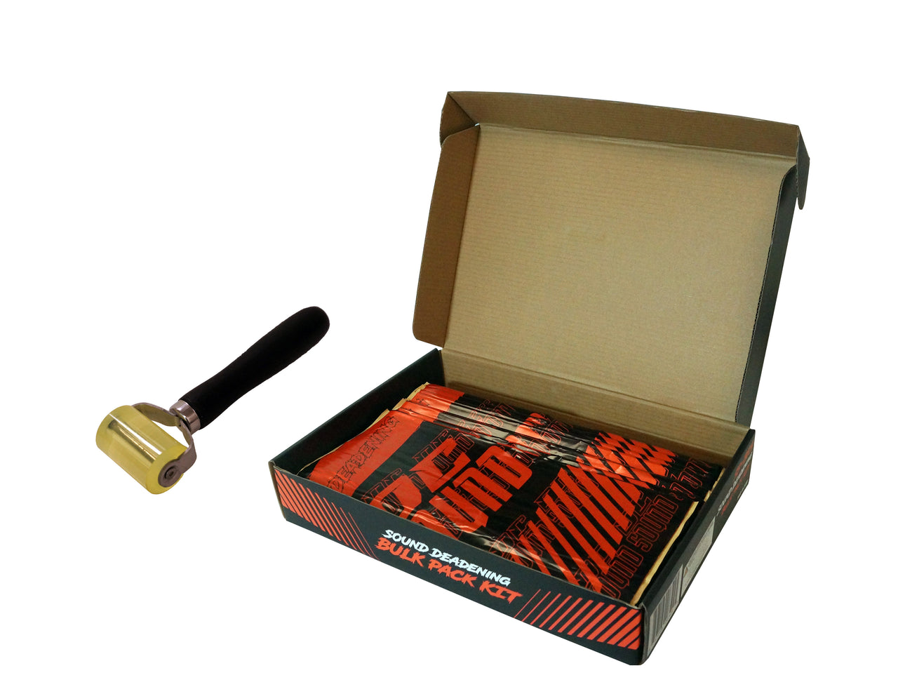 DC Sound SP-BK9 9 Sheets 18" x 32" Sound Deadening Dampening Bulk Kit + Roller & Removal Tools