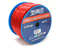 Thumbnail for 2 1/0 Gauge 50 FT PRO Xtreme Twisted Power / Ground Battery Wire Cables Set