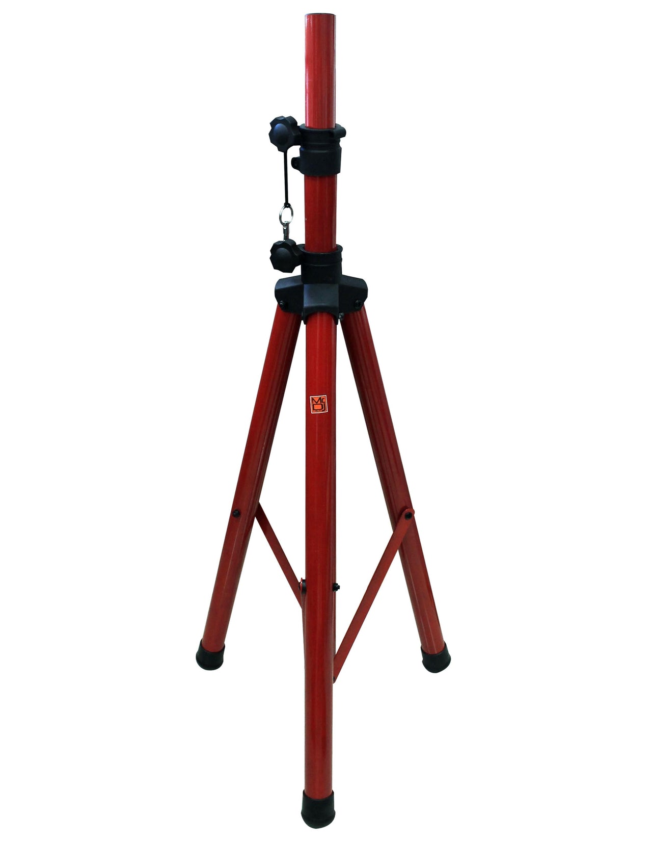 MR DJ SS350R Universal Red Folding Tripod PRO PA DJ On Stage Speaker Stand