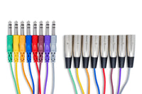 Thumbnail for Hosa STX-803M 8-channel 1/4