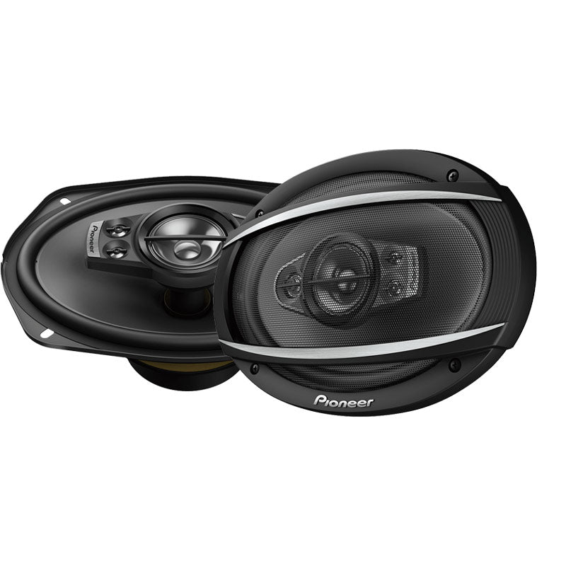 2 Pioneer TS-A6987S 6" x 9" 5-Way 700W Max 4-Ohms Car Audio Coaxial Speakers