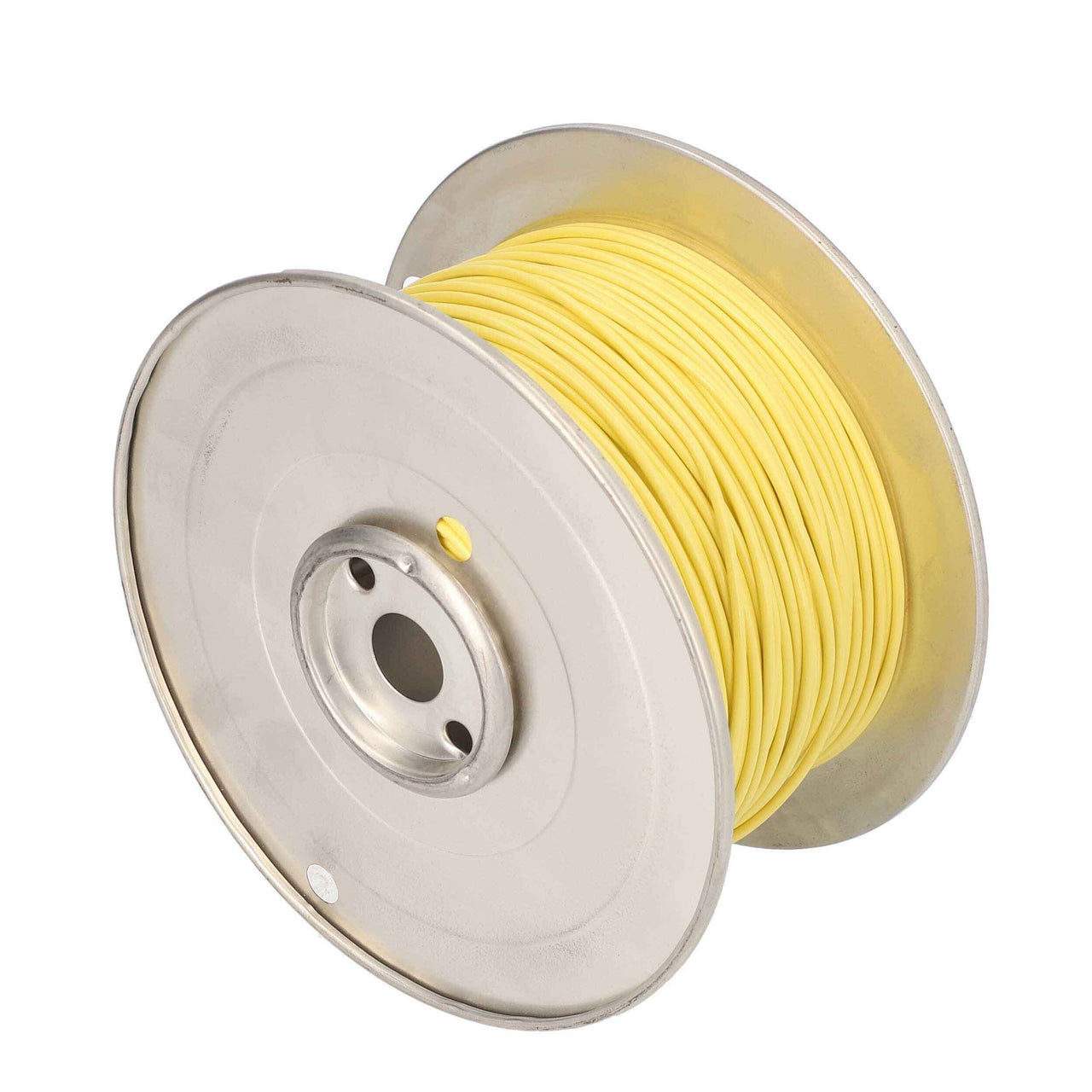 Install Bay US18500YL 18 GA US GPT ALL COPPER PRIMARY WIRE YELLOW - Coil of 500 FT