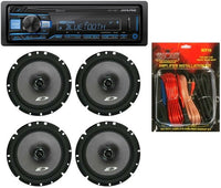Thumbnail for alpine-ute-73bt-digital-media-stereo-and-speaker-and-amp-kit