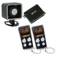 Thumbnail for Absolute AL810 Car Alarm Keyless Entry 500' Range Two 4 Button LCD Remote control