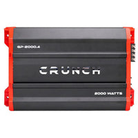Thumbnail for Crunch GP-2000.4 2000W RMS Class AB Ground Pounder Series 4 Channel Car Amplifier
