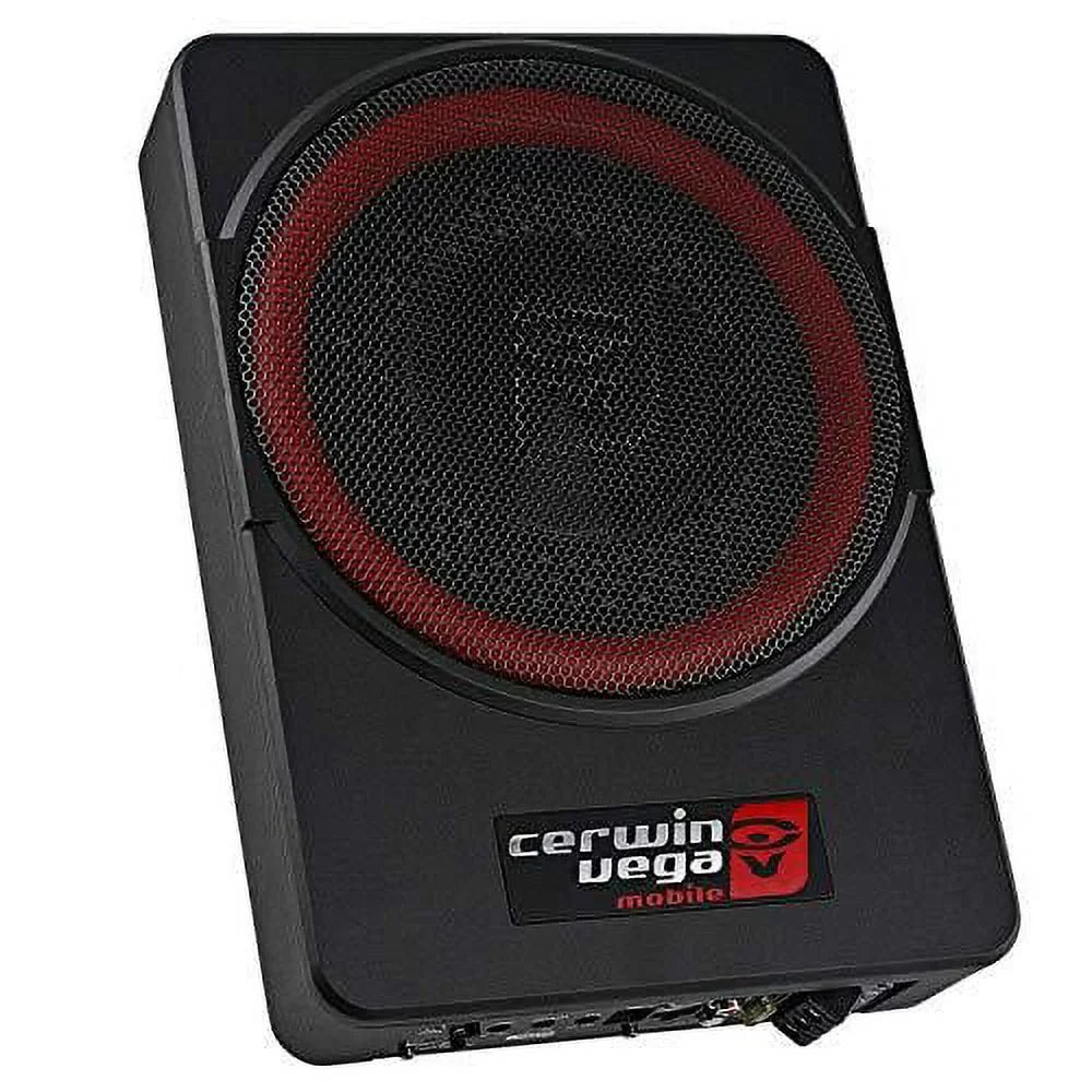 Cerwin Vega VPAS10 200 Watt RMS Slim Powered Enclosure 10" Subwoofer