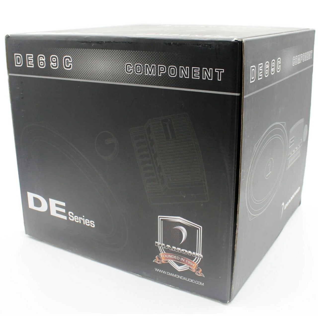 Diamond Audio DE69C 6"x9" 75W RMS Elite Series 2-Way Component Speaker System