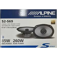 Thumbnail for Alpine S2-S69 Speakers Bundle 72-5600 Harness 82-3004 Adapter Fit 2015-17 Chevrolet Silverado 2500