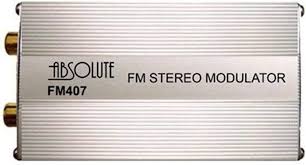 Absolute FM407 Wireless FM Stereo Modulator with 8 Frequency Setting