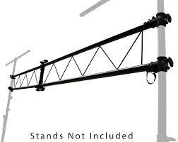 MR DJ LSBS10 10' I-Beam Lighting Portable Truss Section Add to Speaker stands or Extension