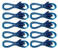 Thumbnail for 10 Absolute 3' RCA Stereo Plug Cable 2 Male to 2 Male Car Stereo Marine Home Audio