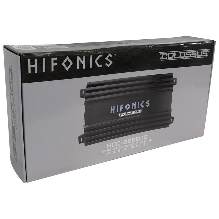 Hifonics HCC-3000.1D 3000W RMS COLOSSUS Series Class-D Monoblock Amplifier
