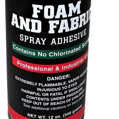 10 Dan Tack 2012 foam & fabric spray glue adhesive Can 12Oz