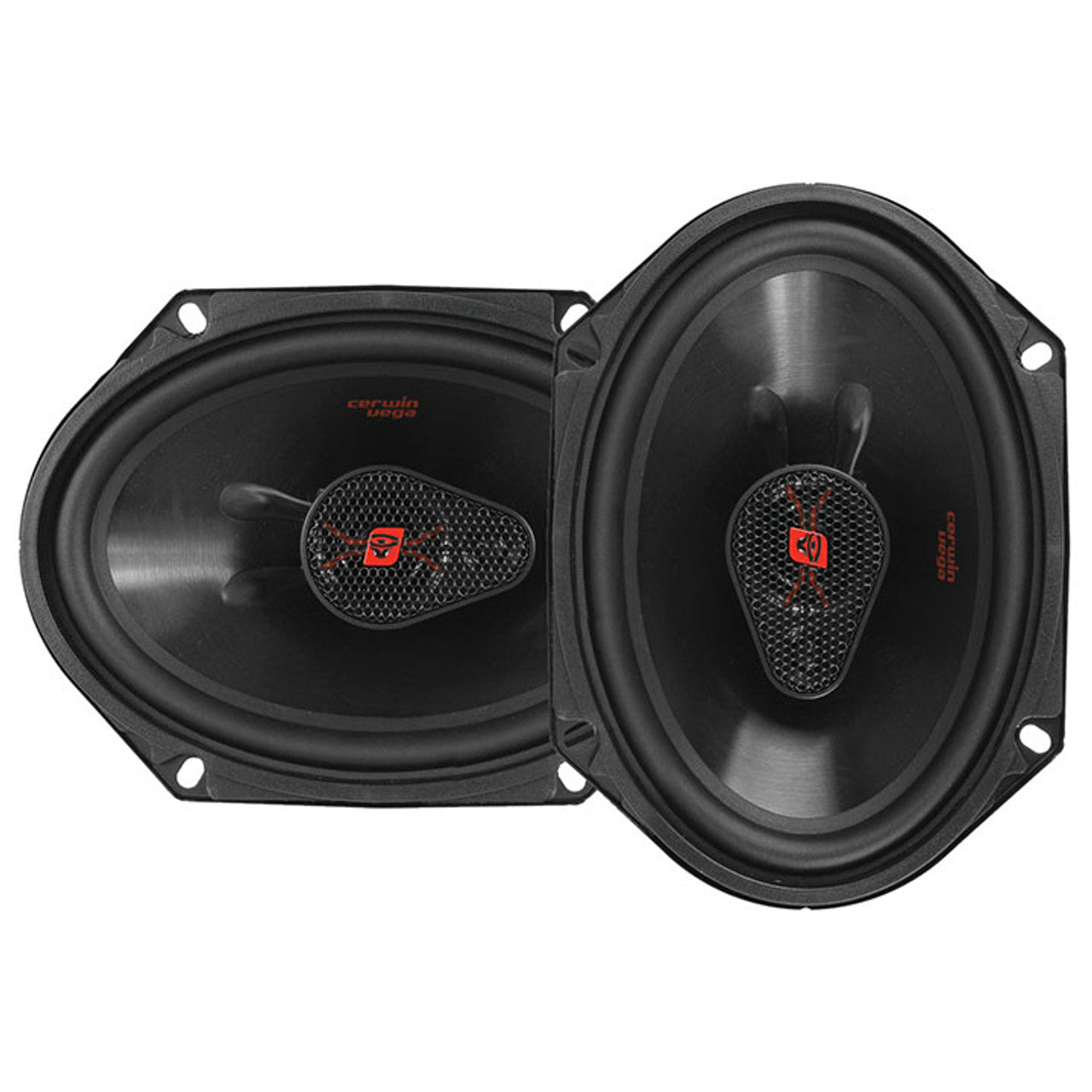 2 Pair Cerwin-Vega H7683 3 Way 6"x8" (5x7") Speakers Compatible 01-05 Ford Explorer Sport Trac