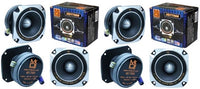 Thumbnail for 2 Mr. Dj HDT700S 3.5-Inch Titanium Bullet High Compression Tweeter for Car, Van, ATV, UTV, Marine, Boat, Motorcycle, Motorsports, and Competition
