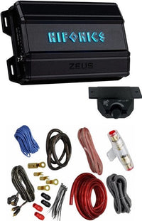 Thumbnail for Hifonics ZD-1350.1D 1350 Watt Mono Amplifier 1 Ohm Car Audio Class-D Amp + 0 Gauge Amp Kit