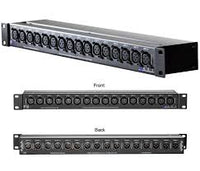 Thumbnail for ART P16 Rackmount Balanced XLR Patch Bay