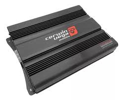 Cerwin Vega CVP1600.4D 1600W Amp + 4x XED62 6.5" 600W Speakers + 4-CH Amp Kit