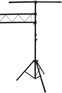 Thumbnail for MR DJ LS560 10FT Portable PRO Audio PA DJ Lightweight Aluminum Lighting Truss + 2 MEGA354 SlimPAR 54 Low Profile RGB LED Par