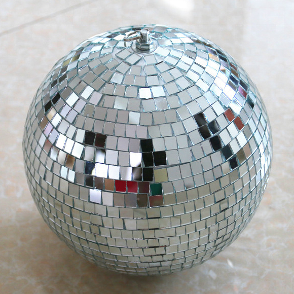 MR DJ MB24 24" mirror ball covered in high quality 1/4-inch mirrored glass + Motor