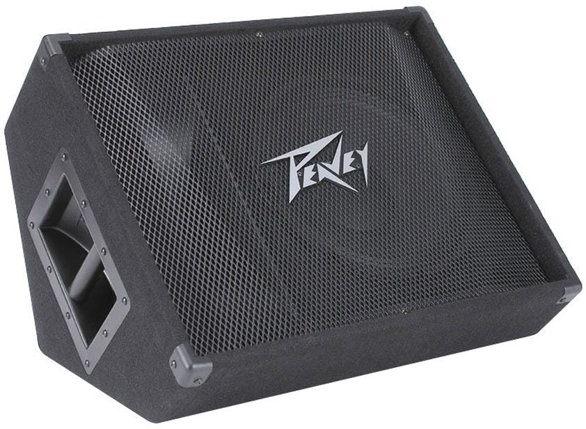 Peavey PV 12M Pro Passive 12" Stage Monitor Speaker + DJ Wash Light