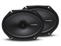 Thumbnail for 2 Pair Rockford R168X2 Prime 6x8 Inches Full Range Coaxial Speaker with 18 Gauge 100 FT Speaker Wire and Free Mobile Holder