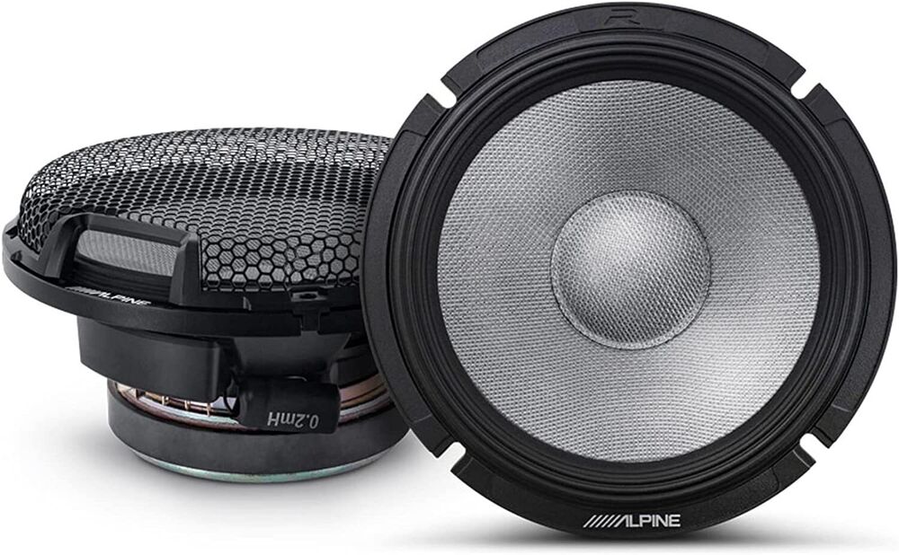 Alpine R-Series R2-S65C 6.5"  Component & R2-S69 6x9" Car Audio Speaker