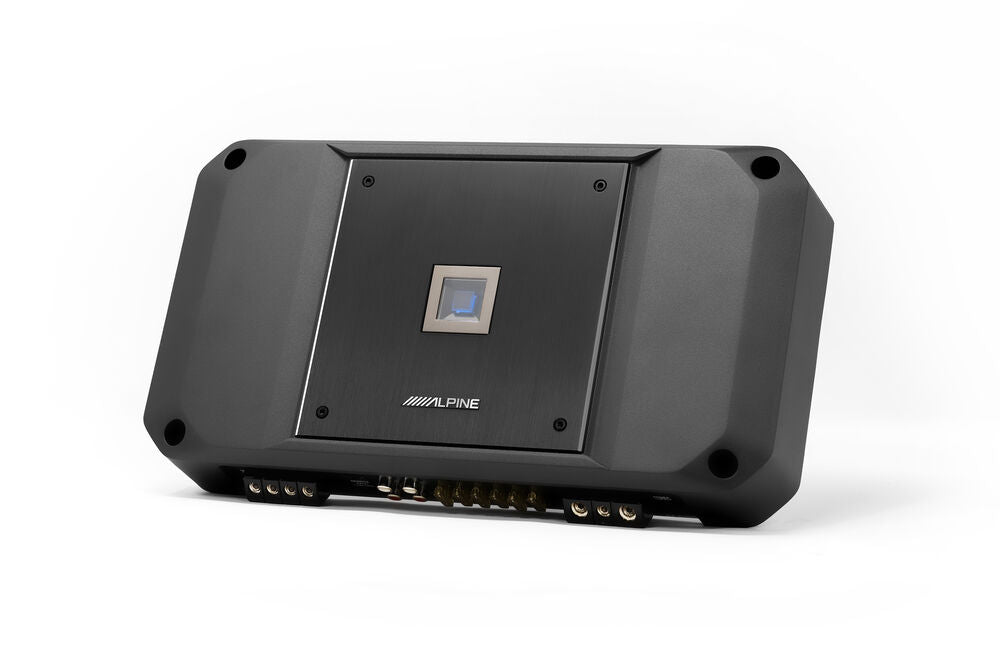 Alpine R2-A150M 1500 W RMS High-Performance Class-D Mono Sub Amplifier +4 Gauge Amp Kit