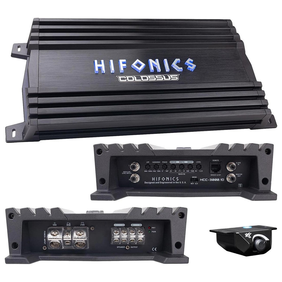 Hifonics HCC-3000.1D 3000W RMS COLOSSUS Series Class-D Monoblock Amplifier