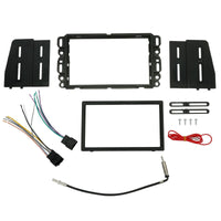 Thumbnail for American International GM-K318 CR-6 GWH-406 Car Radio Stereo 2Din Dash Kit Harness Fit 2006-16 Buick Chevrolet GMC Pontiac