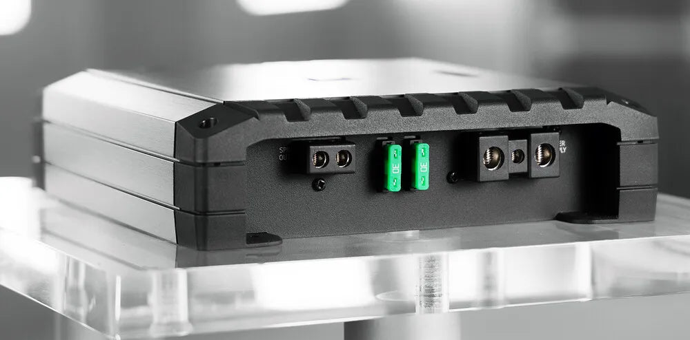 Alpine S2-A60M Monoblock 600 Watts Class-D Amplifier + 4 Gauge Amp Kit