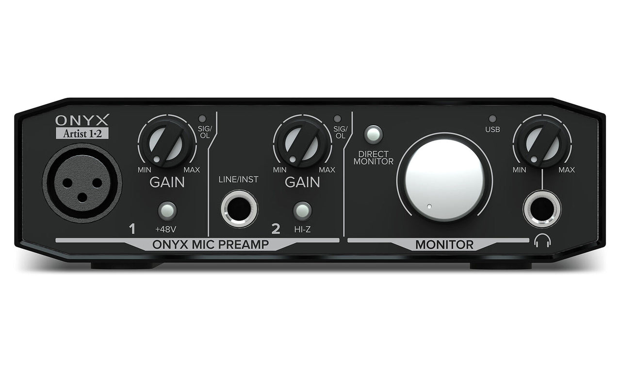Mackie Onyx Artist 1·2 USB Audio/MIDI Interface