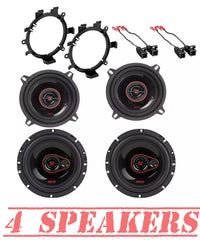 Thumbnail for Cerwin Vega Front/Rear Door Speaker for 1999-2006 Silverado Crew Cab 4 Door