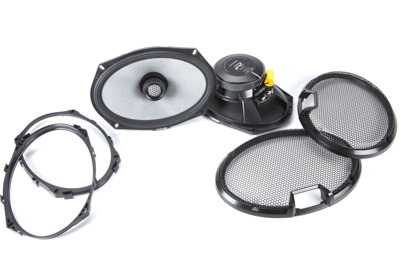 Alpine R-Series R2-S69C 6x9" Component & R2-S69 6x9" Car Audio Speaker
