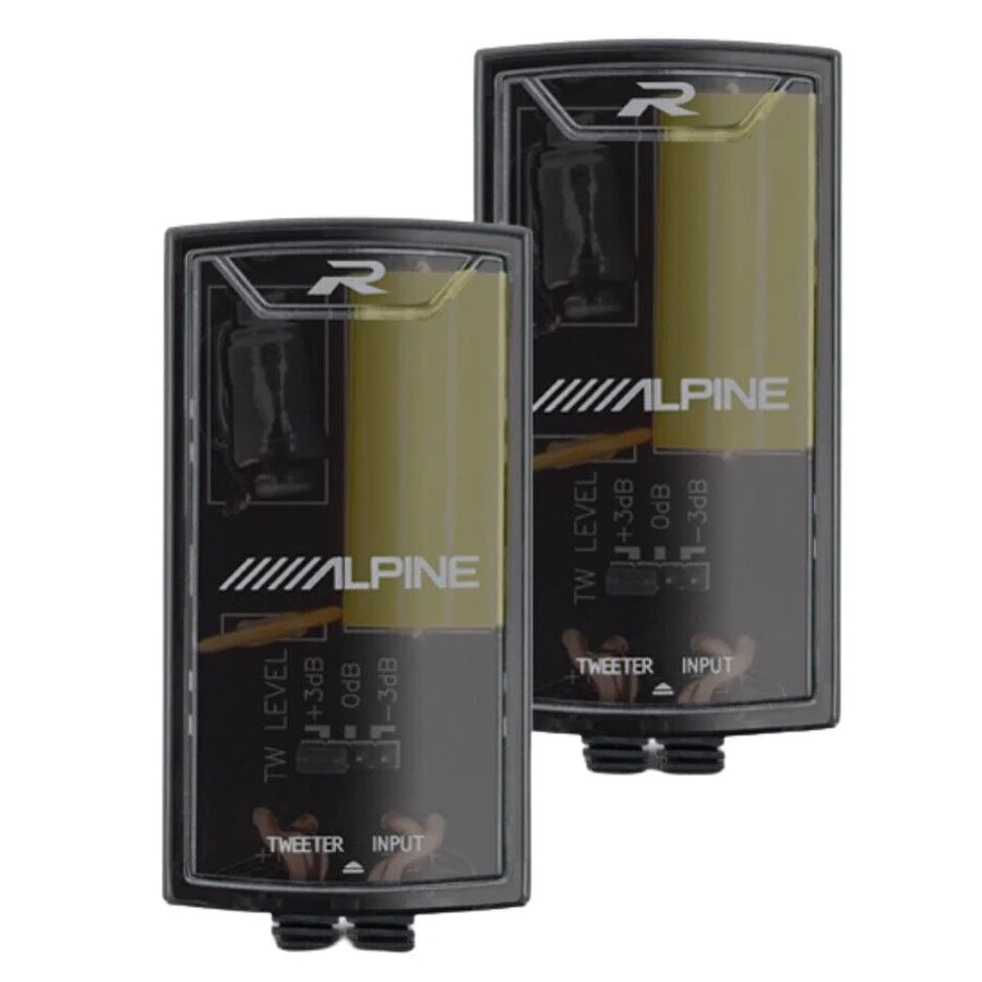 Alpine S2-A36F Compact 4-CH Amplifier & 6.5" Speakers Component Package