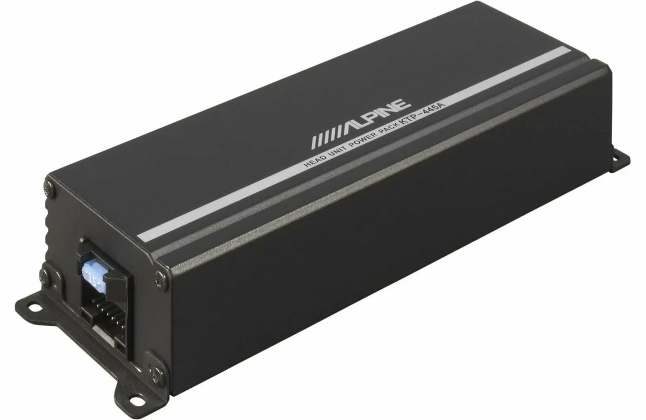 Alpine KTP-445A 4 Channel Amplifier and Backup Camera Bundle