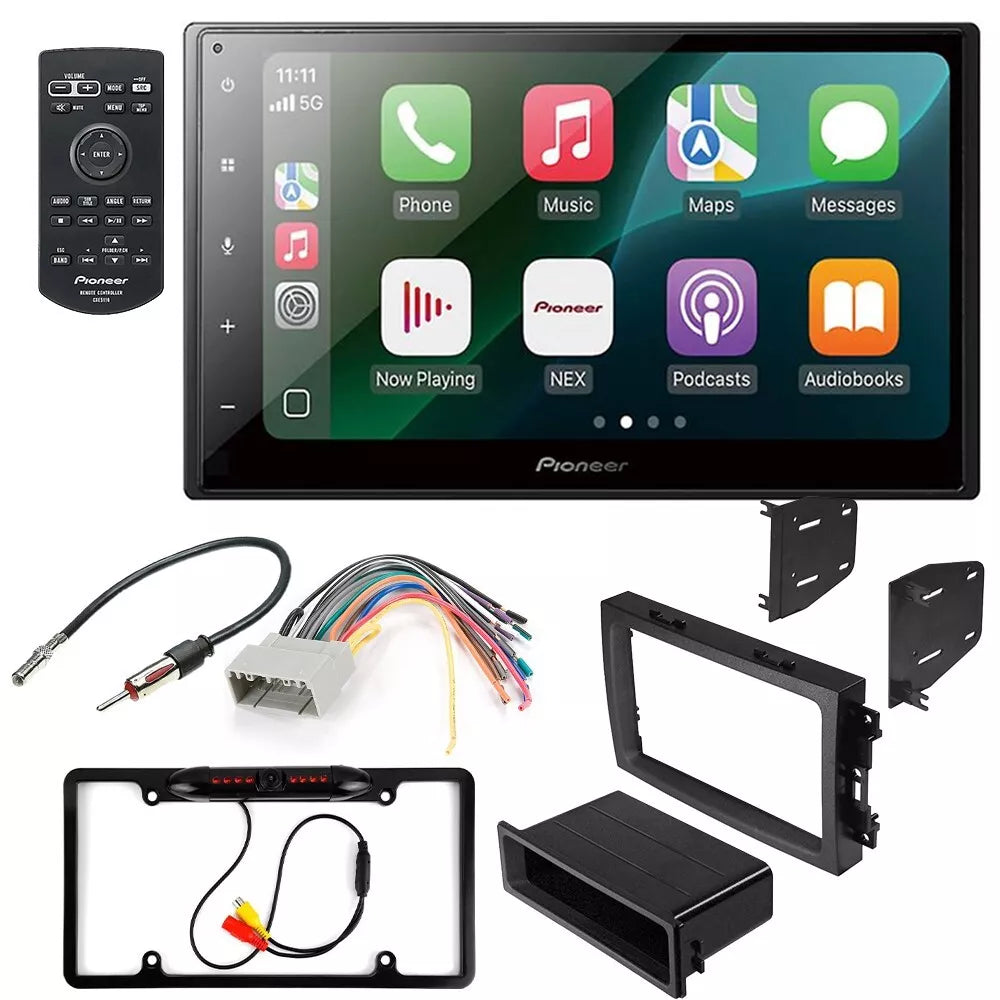 Pioneer DMH-1800NEX 6.8" Double DIN Multimedia Receiver + Kit Fit 05-07 Jeep Grand Cherokee