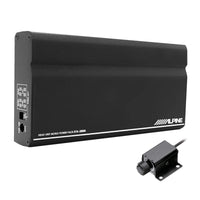 Thumbnail for Alpine S-W12D2 RUX-KNOB.2 KTA-200M Mono Power Pack Amp with 12