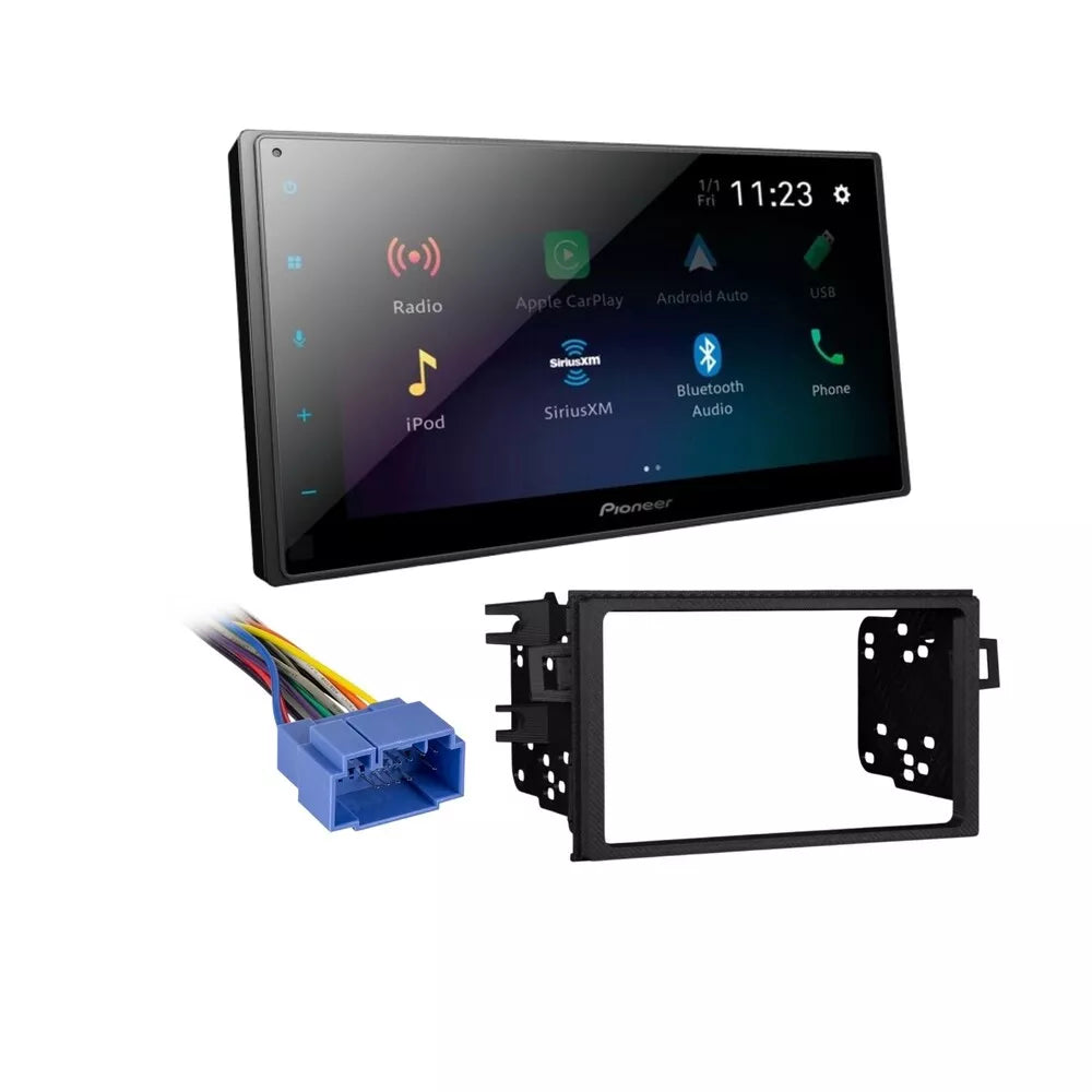 Pioneer DMH-1800NEX 6.8" Double DIN Multimedia Receiver + Kit Fit 98-02 Honda Accord
