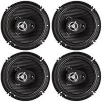 Thumbnail for 2 Pair Power Acoustik EF-653 6.5″ 3-Way Full-Range Speakers