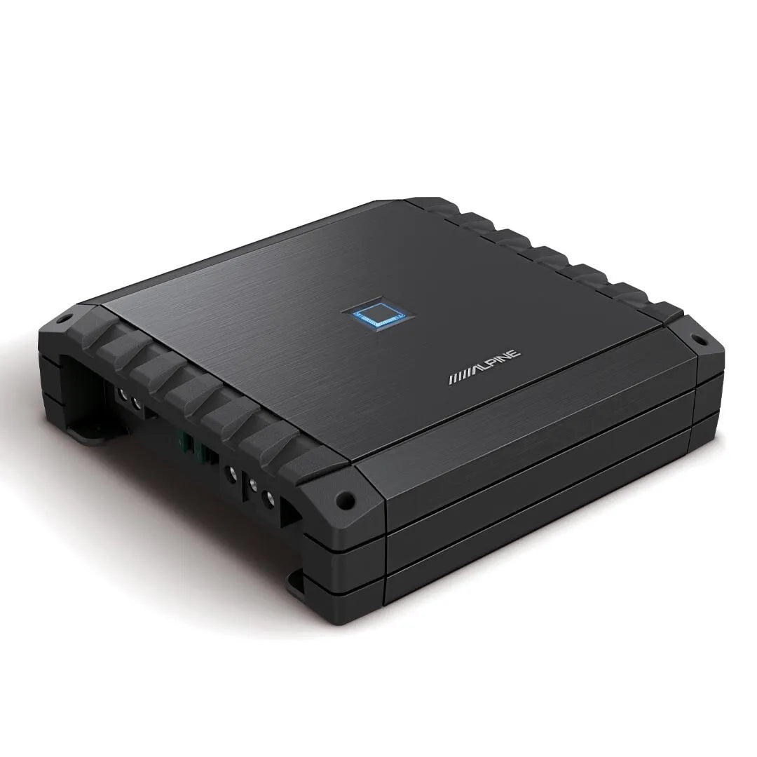 Alpine S2-A60M Monoblock 600 Watts Class-D Amplifier + 4 Gauge Amp Kit