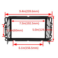 Thumbnail for American International GM-K318 CR-6 GWH-406 Car Radio Stereo 2Din Dash Kit Harness Fit 2006-16 Buick Chevrolet GMC Pontiac