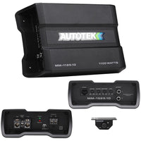 Thumbnail for AUTOTEK MM-1125.1D 1100 Watt 1-Ohm Stable Compact Mono Amplifier